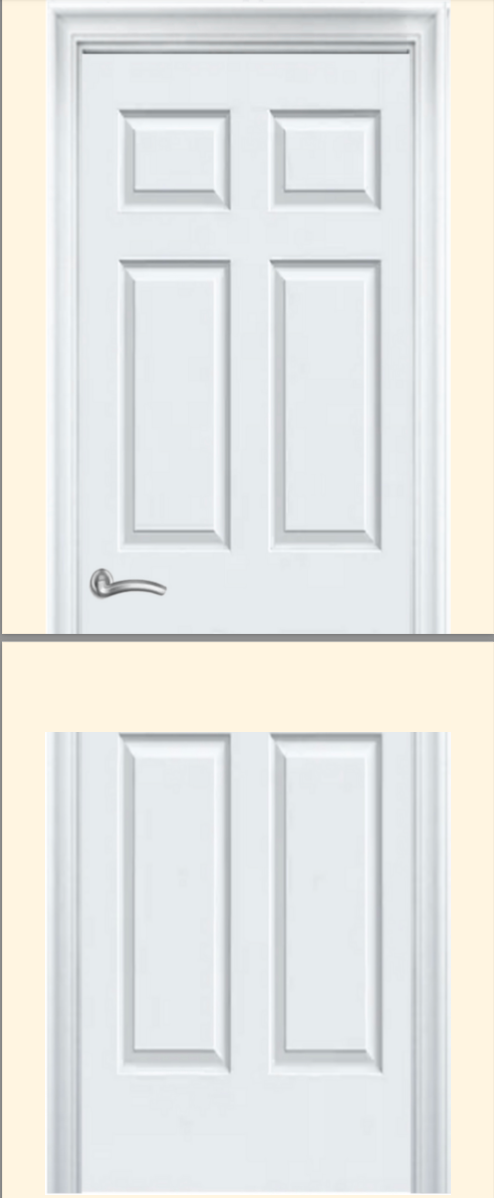 Digital Download Free Printable White Door for 18" Doll (1/3 Scale ...