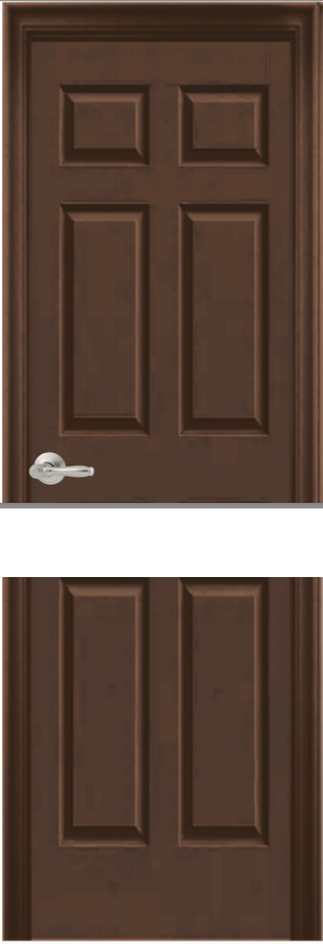 Dollhouse FREE Download Brown Door for 18" Dolls Printable ...
