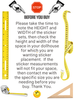 Please Check Your Dollhouse Space In Regards to Product Measurements